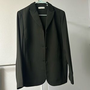 Amanda Smith dark green blazer, size 12